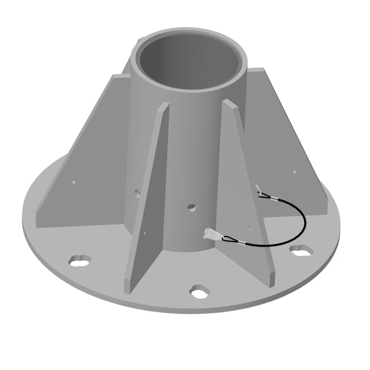 XTIRPA Zentraler Bodenadapter aus Edelstahl (140 mm)
