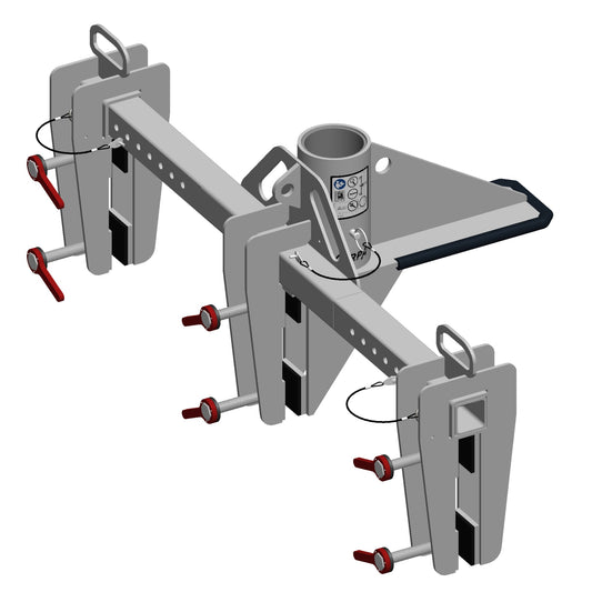 XTIRPA Spundwandadapter mit erweiterter Reichweite (1200 mm)