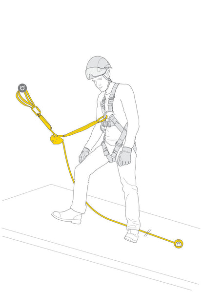 Petzl ASAP® VERTICAL LIFELINE | Komplettes Seilsystem zur Absturzsicherung