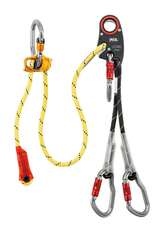 Petzl LEZARD - Verbindungsmittel für die Luftrettung zum Sichern beim Absetzen/Aufnehmen in der Höhe
