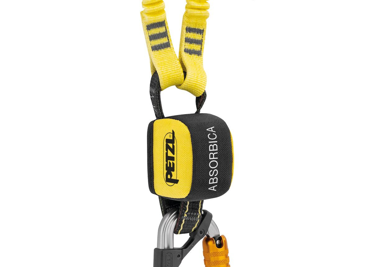 Petzl ABSORBICA®-Y TIE-BACK MGO | Doppelverbindungsmittel mit Falldämpfer