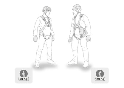 Petzl ABSORBICA®-I VARIO Verstellbares Verbindungsmittel mit Falldämpfer