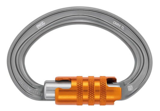 Petzl OMNI Multidirektionaler Halbmondkarabiner