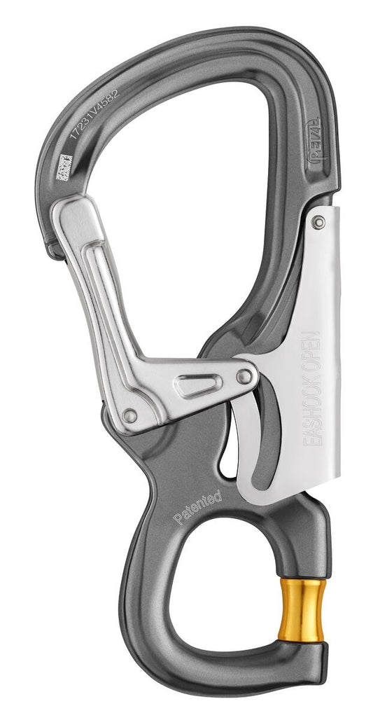 Petzl EASHOOK OPEN Verbindungselement mit aufschraubbarem Befestigungssteg