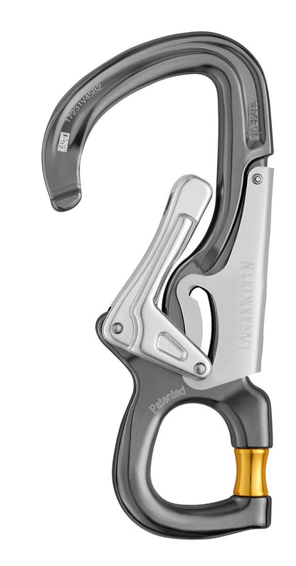 Petzl EASHOOK OPEN Verbindungselement mit aufschraubbarem Befestigungssteg