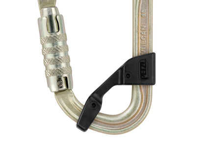 Petzl VULCAN Hochfester asymmetrischer Stahlkarabiner