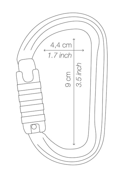 Petzl Am´D - Karabiner