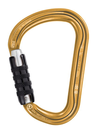 Petzl WILLIAM - Leichtgewichtiger, großer asymmetrischer Karabiner