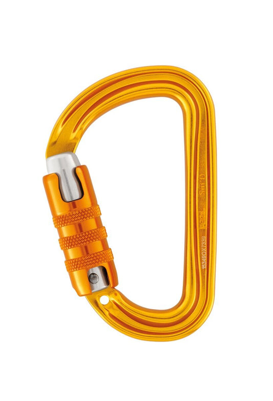 Petzl Sm'D Ultraleichter Asymmetrischer Karabiner für Höhenarbeit