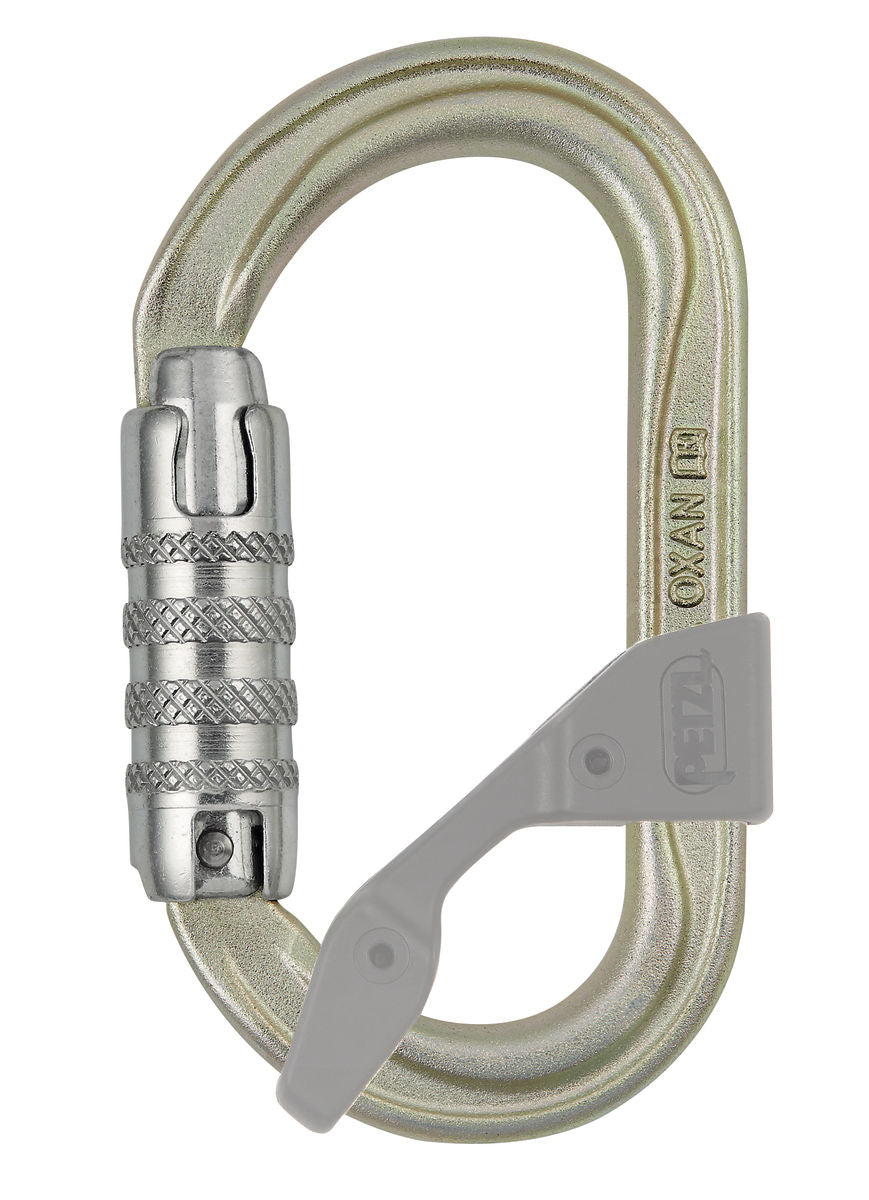 Petzl OXAN – Ovalkarabiner aus Stahl