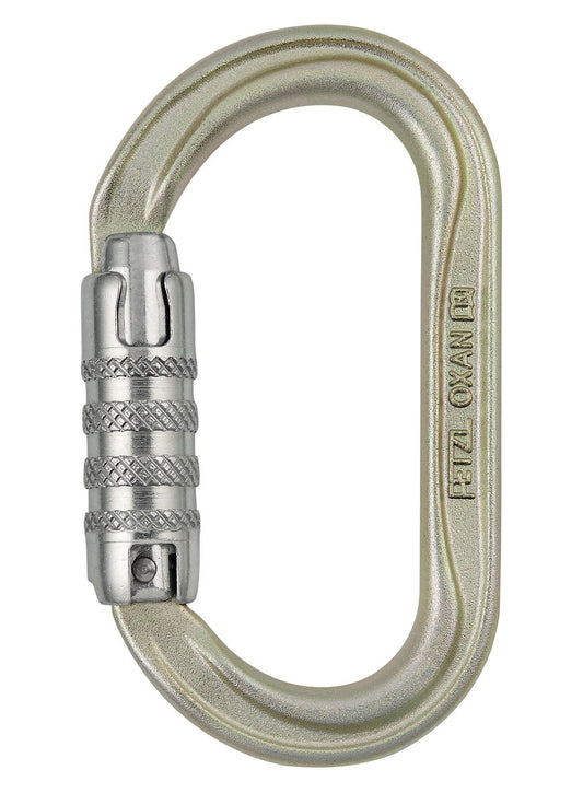 Petzl OXAN – Ovalkarabiner aus Stahl