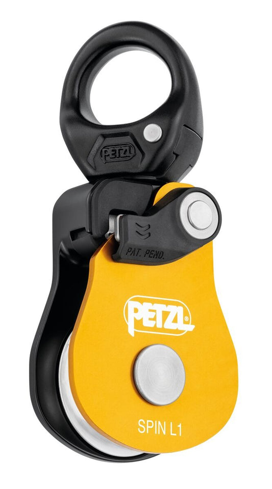 Petzl SPIN L1 Seilrolle mit Wirbel – Hocheffiziente Einzelrolle