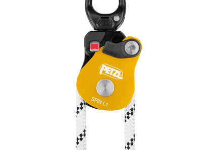 Petzl SPIN L1 Seilrolle mit Wirbel – Hocheffiziente Einzelrolle