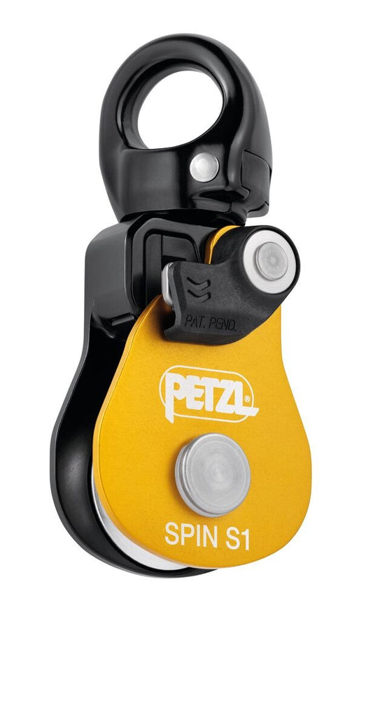 Petzl SPIN S1 Kompakte Seilrolle mit Wirbel