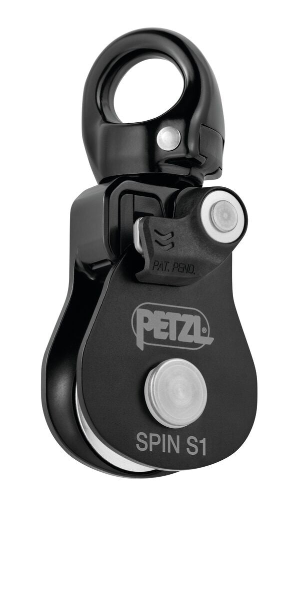 Petzl SPIN S1 Kompakte Seilrolle mit Wirbel