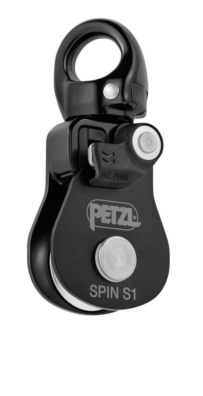Petzl SPIN S1 Kompakte Seilrolle mit Wirbel