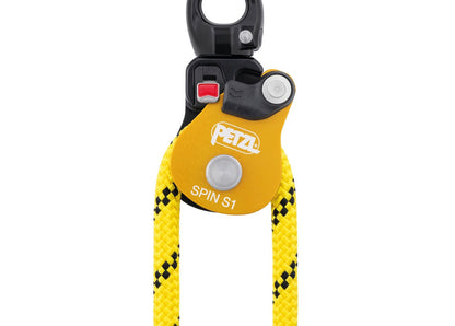Petzl SPIN S1 Kompakte Seilrolle mit Wirbel