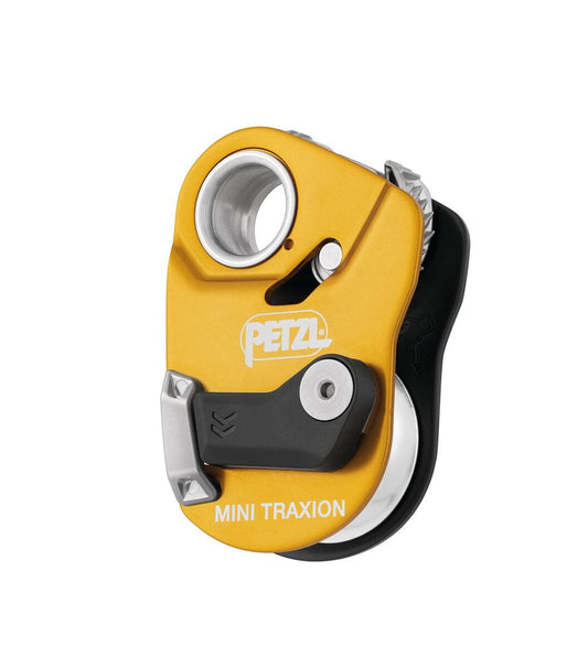 Petzl MINI TRAXION – Kompakte & Hocheffiziente Seilrolle mit Rücklaufsperre