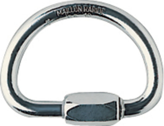 Petzl DEMI ROND - Halbrundes Schraubglied aus Aluminium