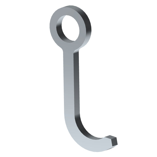 XTIRPA Kleiner J-Haken (verzinkt)