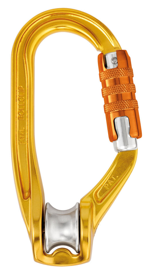 Petzl ROLLCLIP A - Karabiner mit Seilrolle