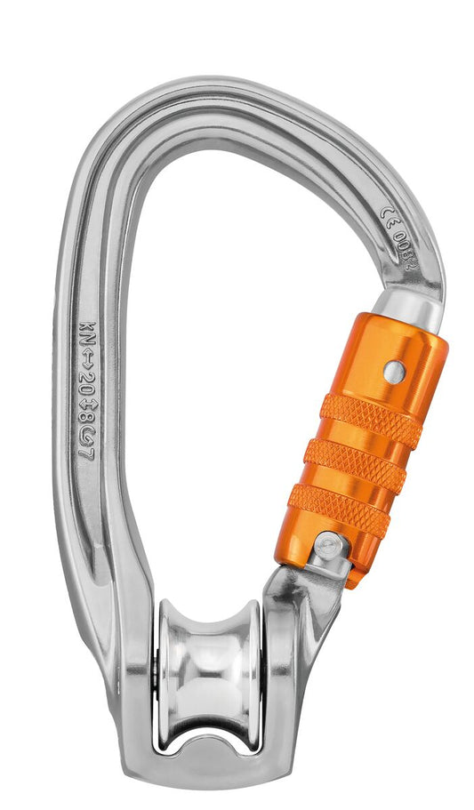Petzl ROLLCLIP Z - Karabiner mit Seilrolle