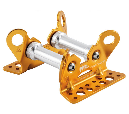 Petzl ROLLER COASTER | Wendbarer, kugelgelagerter Kantenschutz für Seile