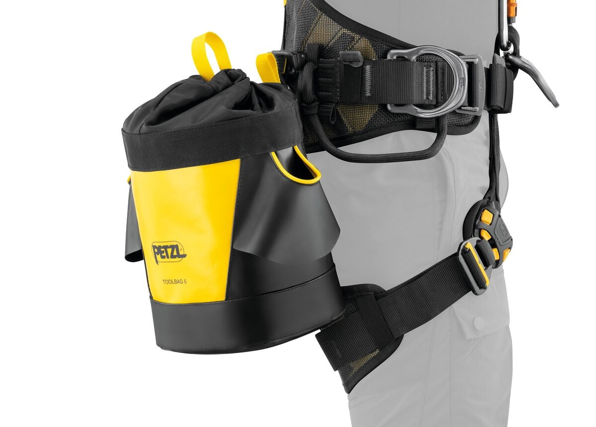 Petzl TOOLBAG 6 Werkzeugtasche (6 Liter) - Robuster Materialbeutel für Höhenarbeit