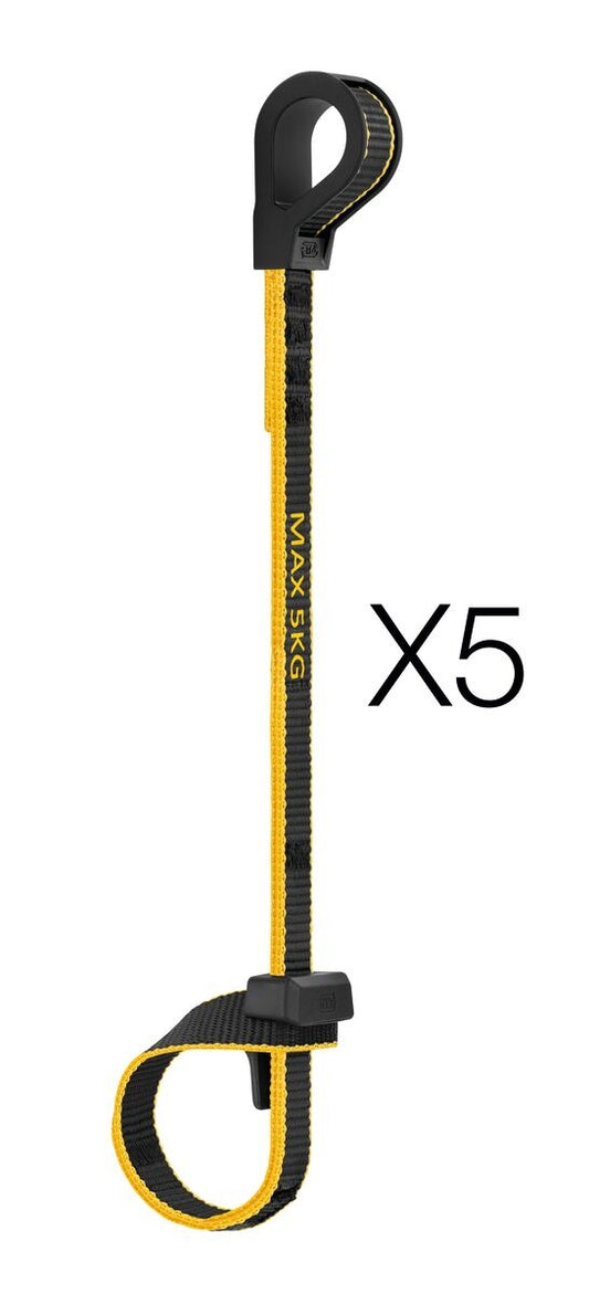 Petzl TOOLINK L Werkzeugsicherung für Werkzeuge bis 5 kg (5er-Pack)